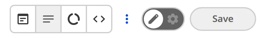A screenshot of the Editing Interface Header Controls shows the Switch Editing Interface buttons.