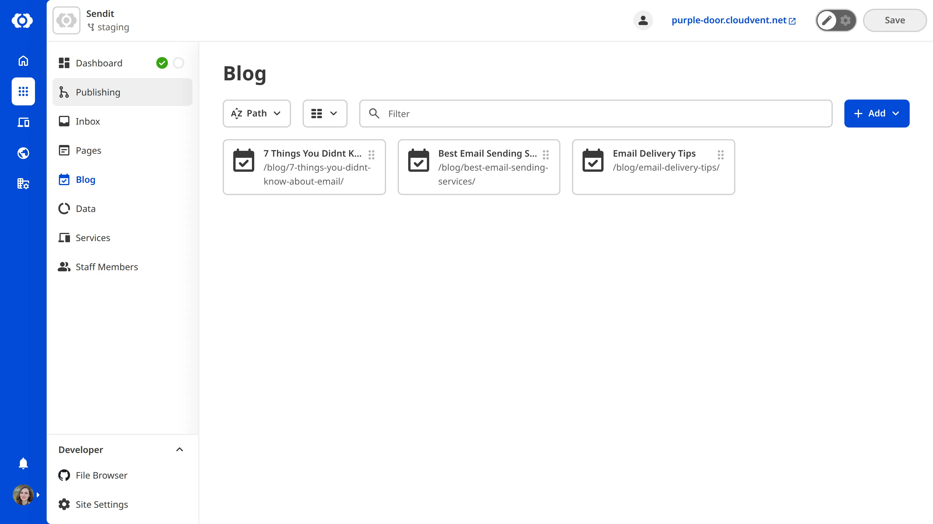 A screenshot of the Collection Browser shows files in the Card view.