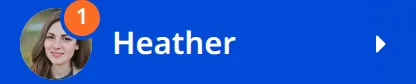 A screenshot of the user element in the App Sidebar shows a number badge on the avatar.