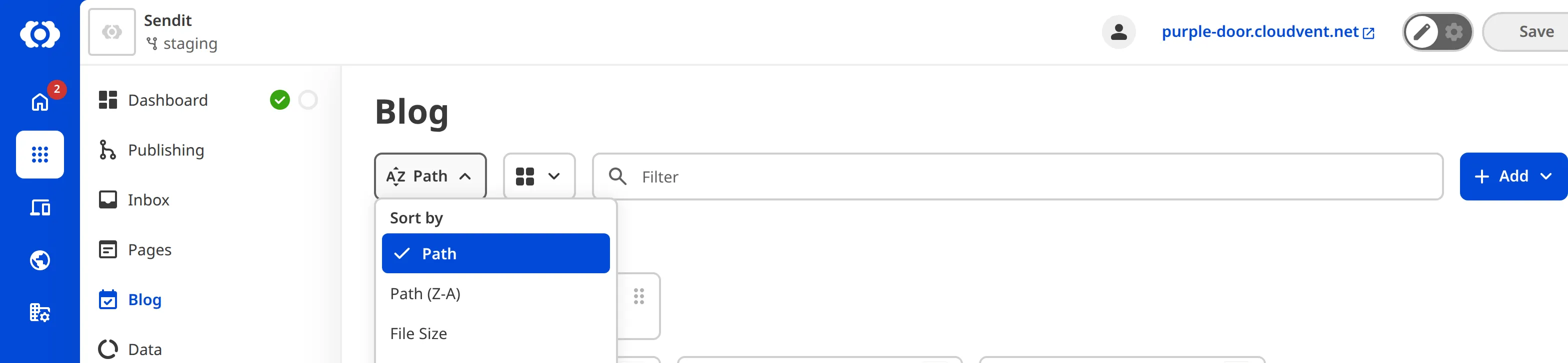 A screenshot of the Collection Browser shows the Sort menu options.