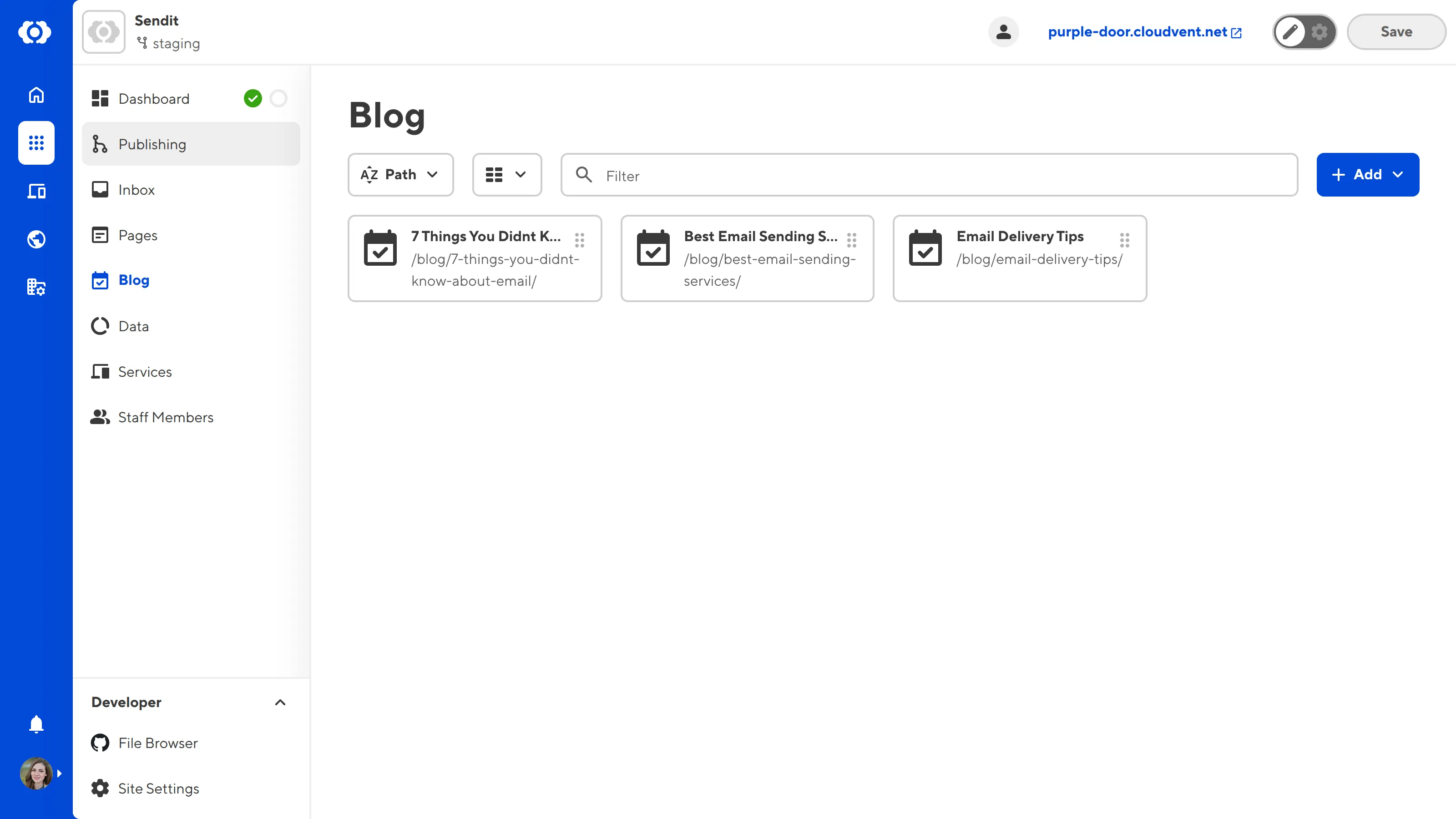 A screenshot of the Collection Browser shows files in the Card view.