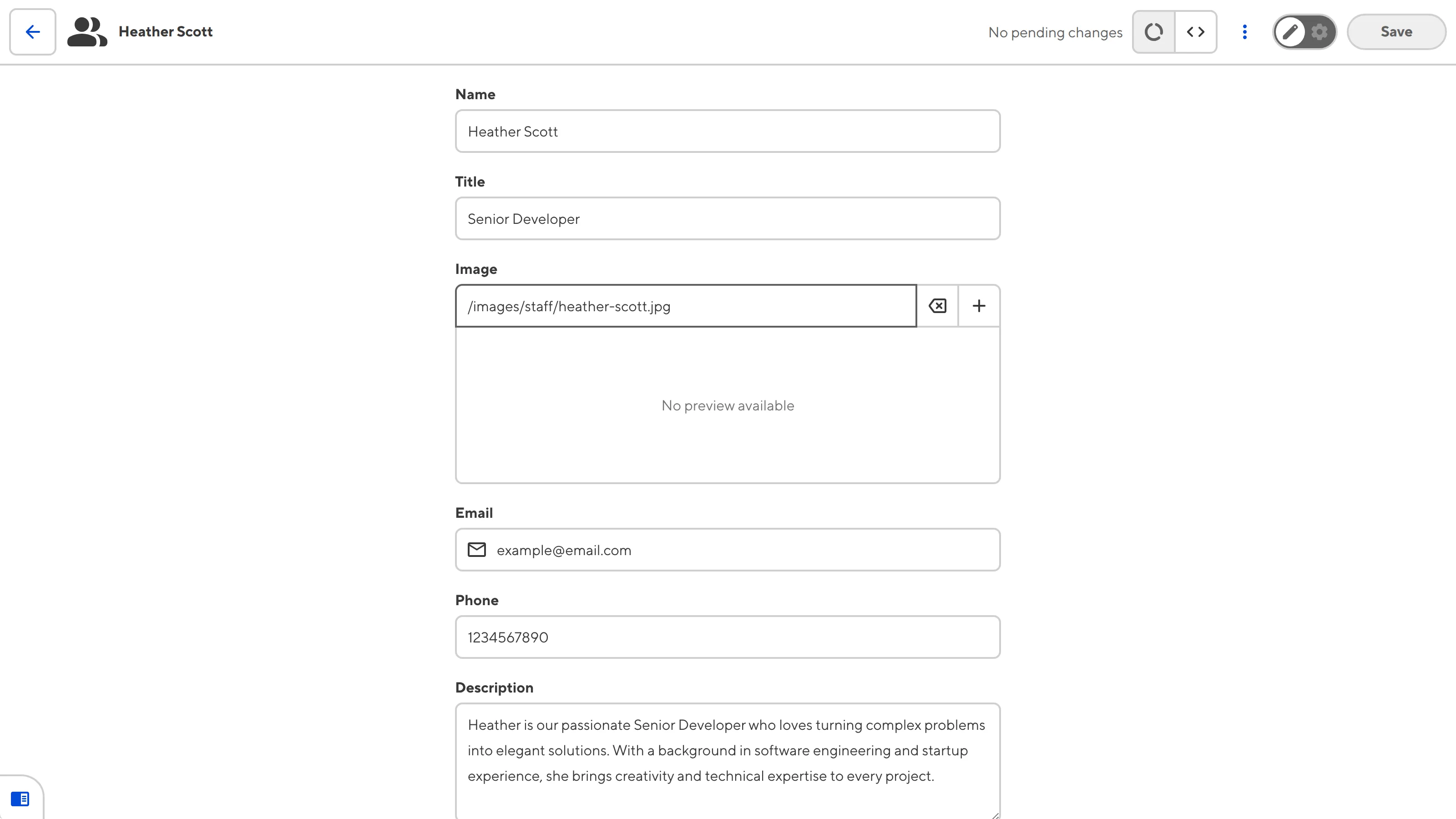 The Data Editor A screenshot of a data file open in the Data Editor.