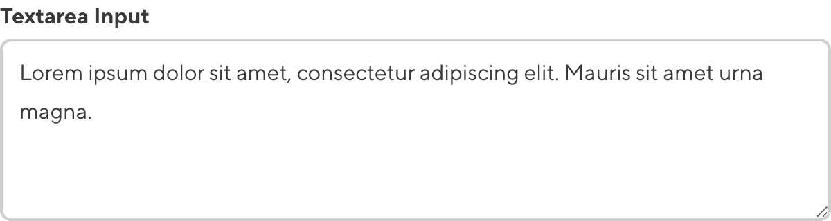 A screenshot of the Text Input in the Data Editor shows a multiline text field.