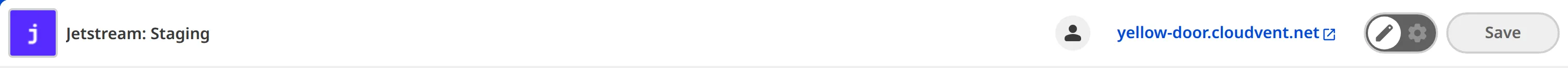 A screenshot of the Site Header shows the Site icon, name, branch, Avatar list, Testing Domain, and Save button.