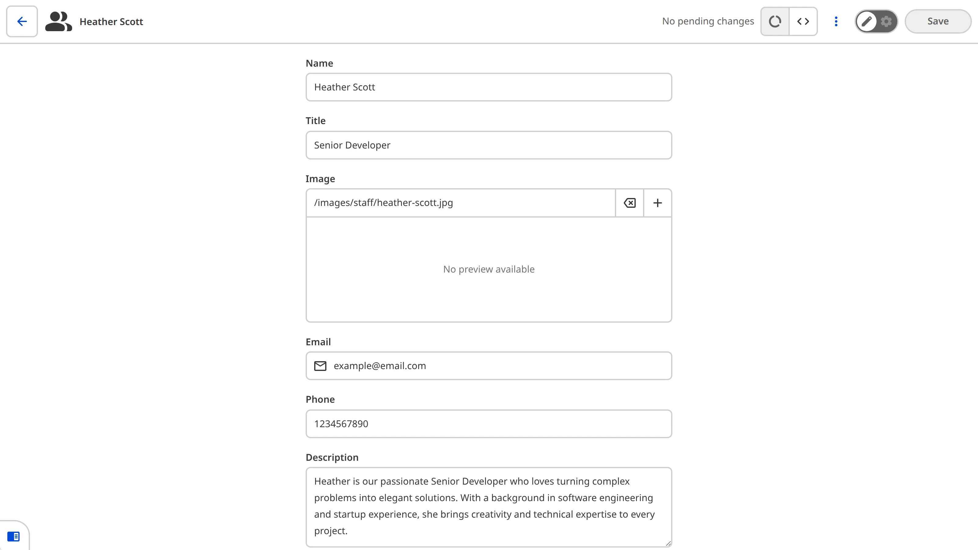 A screenshot of a data file open in the Data Editor.