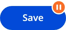 A screenshot of the Save Button in the Site Navigation shows a Sync Paused warning notification in the top right.